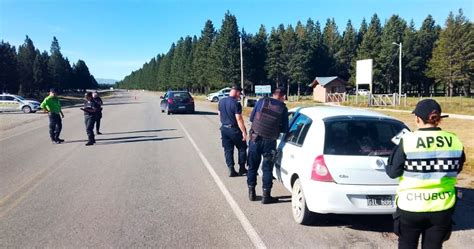 Seguridad Vial En Chubut La Apsv Retiró A 40 Conductores De La Vía Pública Y Controló A Más De