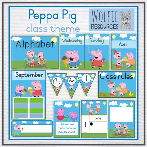 Class theme – Peppa pig • Teacha!