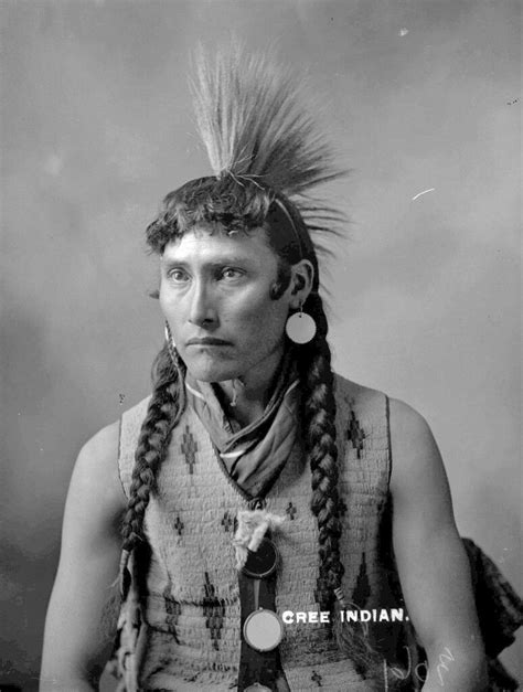 A Cree Man Ca Alberta Canada Photo By Howard King Source