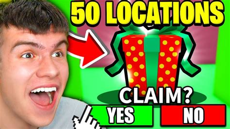 How To FIND ALL 50 PRESENTS LOCATIONS In Roblox Pet Simulator 99