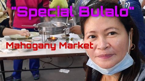 Mainit Na Bulalo At Masarap Na Tawilis Sa Mahogany Market A Night