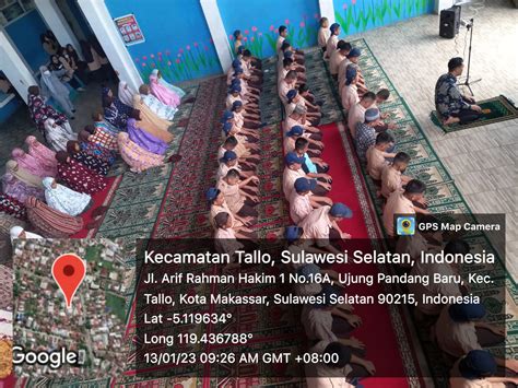 UPT SPF SMPN 22 Makassar Gelar Sholat Dhuha Di Sekolah Setiap Hari BN