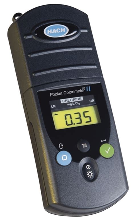 Pcii Pocket Colorimeter Ii Chlorine Free Kit Includes