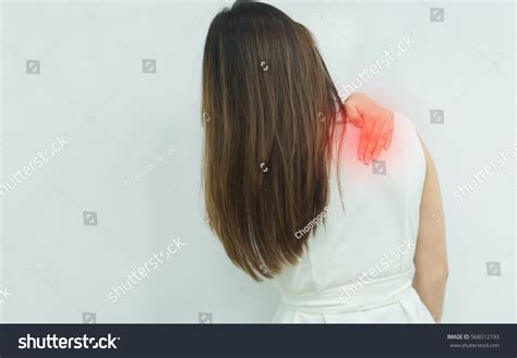 Woman Pain Shoulder Ache Human Body Stock Photo Shutterstock