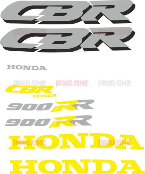 Honda Cbr 900 Rr 1994 Stickers Set Mxgone Best Moto Decals