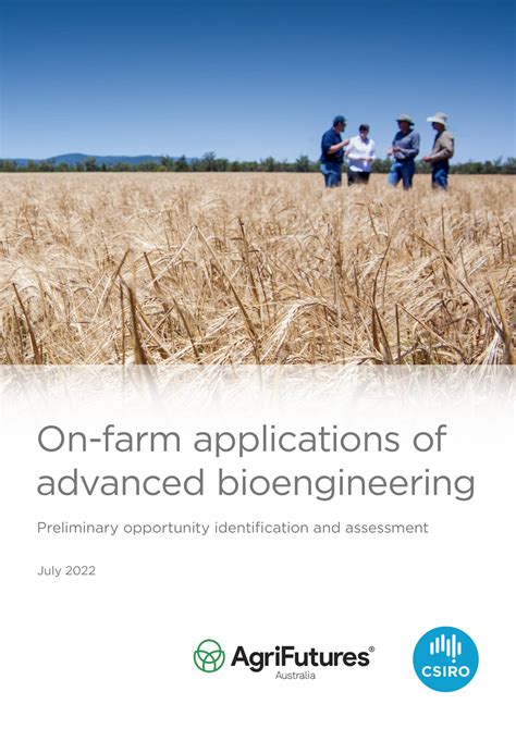 On-farm applications of advanced bioengineering | AgriFutures Australia