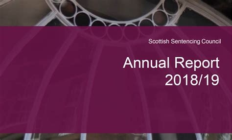 2018 19 Annual Report Laid Before Parliament And Published Scottish