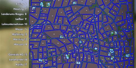 Autodrive Kurse für LANDERSUM Map MODHUB VERSION Farming Simulator