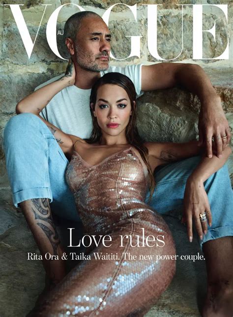 RITA ORA and Taika Waititi for Vogue Australia, June 2023 – HawtCelebs