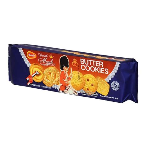 Jual Monde Butter Cookies 90 Gram Kue Kering Biskuit Monde Shopee Indonesia