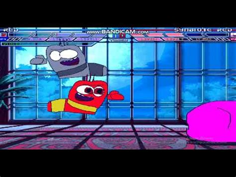 Red Larva And Violet Larva Vs Symbiote Red Larva Mugen Battles YouTube