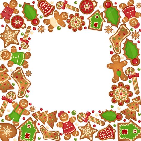 Free Gingerbread Clipart Borders Corners