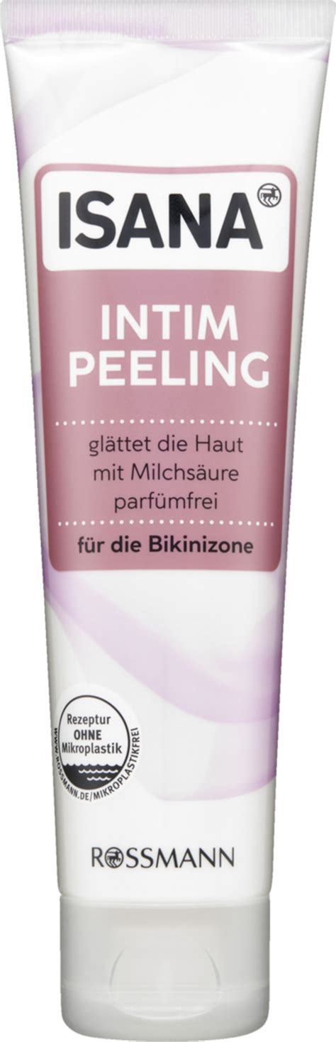 Isana Intim Peeling Von Rossmann F R Ansehen