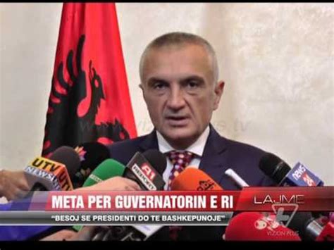 Meta për Guvernatorin e ri News Lajme Vizion Plus video Dailymotion