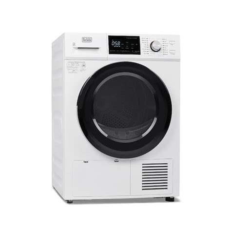 BLACK DECKER 4 4 Cu Ft 240 Volt Ventless Electric Dryer With Heat