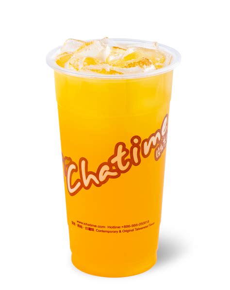 Chatime Passion Fruit Tea Passion Fruit Bubble Tea Chatime