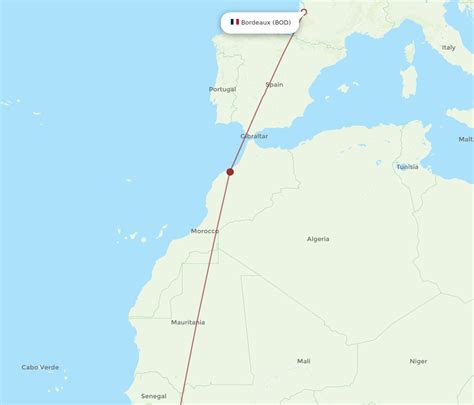 Flights From Freetown To Bordeaux FNA To BOD Flight Routes