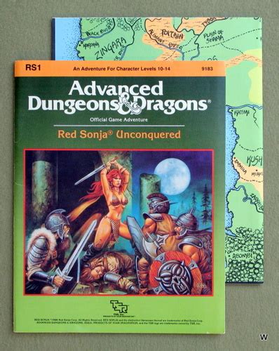 Red Sonja Waynes Books Rpg Reference