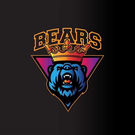 logo bears head vector illustration 23801035 Vector Art at Vecteezy