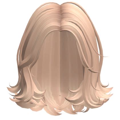 Short Layered Messy Flipped Bob Blonde Roblox