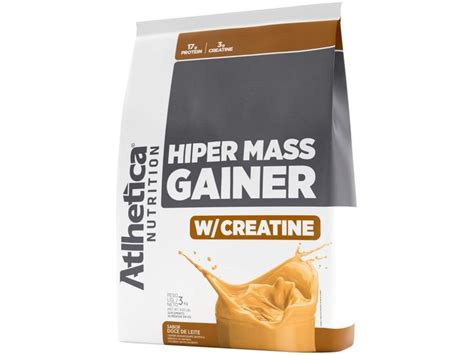 Hipercalórico Atlhetica Nutrition Hiper Mass Gaine W Creatine em Pó