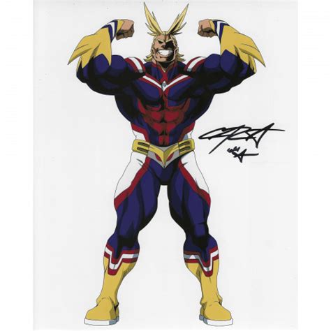 Christopher Sabat Autographed 8"x10" Photo (My Hero Academia)