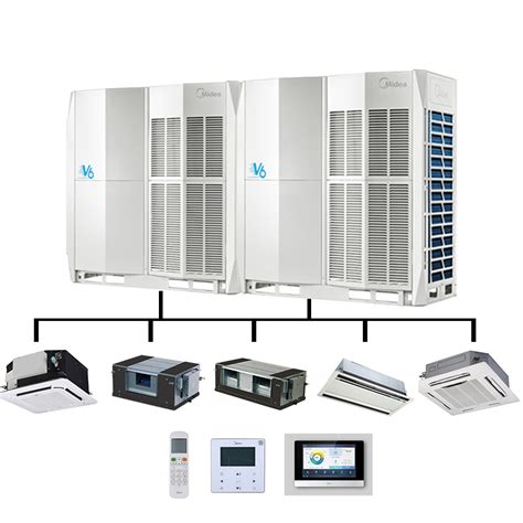 Midea Duty Cycling 117 5kw High Efficiency Cooling And Heating Multi