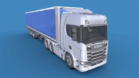 Scania Truck - Download Free 3D model by Sidra (@Sidramax) [34a92e1 ...