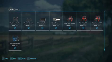 Ls Full Mod List Modpack By Stevie Farming Simulator Mod Ls