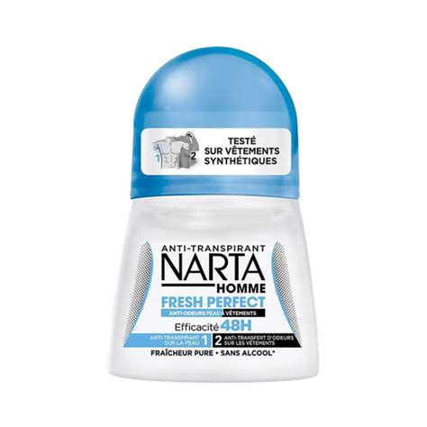 Shop Narta Homme Fresh Perfect 48H Anti Transpirant Roll From Garnier