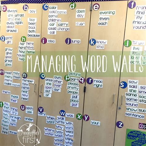 Blog Hoppin Easy Peasy Interactive Word Walls