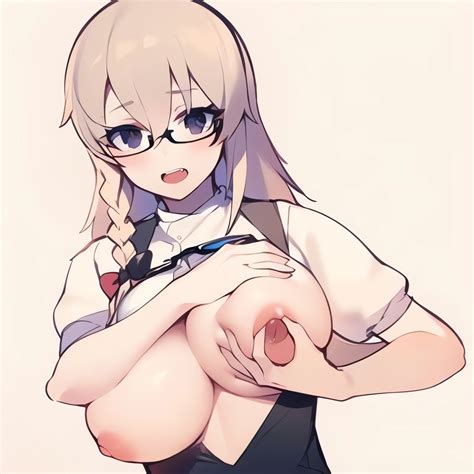 Rule 34 1girls Ai Generated Blonde Hair Blush Braid Breasts Busty