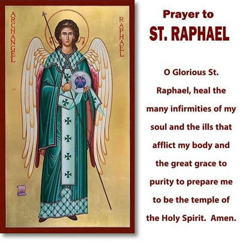 Archangel Raphael Prayer