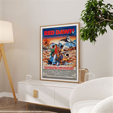 Red Dawn Old Movie Poster: Buy Movie Posters Online – Dessine Art