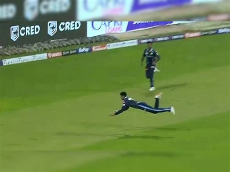 Watch Gujarats Shubman Gill Takes Unforgettable Catch To Dismiss Evin Lewis