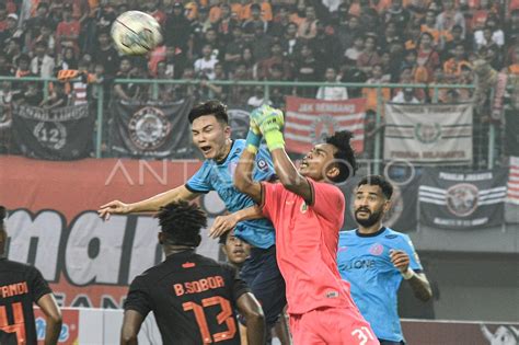 Persija Jakarta Melawan Sabah Fc Antara Foto