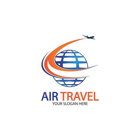 Air Travel Logo Vector Icon Design Template Vector Agency Fly