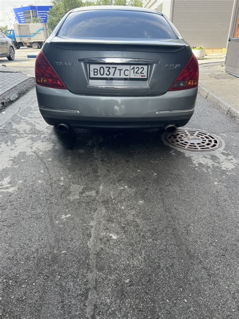 Спойлер — Nissan Teana (J31), 2,3 л, 2007 года | плановое ТО | DRIVE2