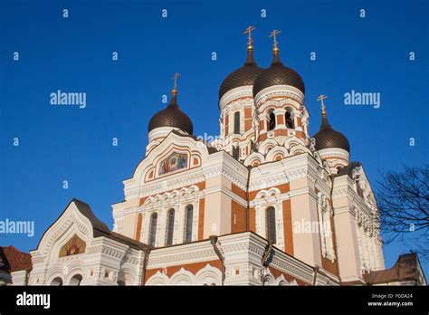 Alexander Nevsky Cathedral, Tallinn, Estonia Stock Photo - Alamy