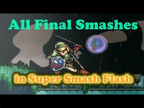 Super Smash Flash V B All Final Smashes Youtube