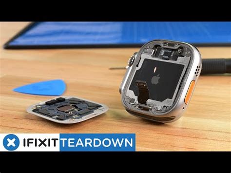 Le démontage de l Apple Watch Ultra confirme qu il est robuste mais