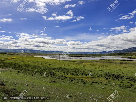 理塘毛垭大草原草原风光自然风景摄影素材汇图网