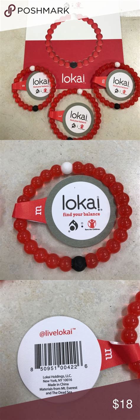 Authentic Red Lokai Bracelet Limited Edition