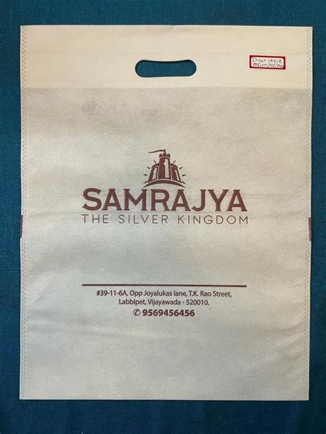 Printed Non Woven D Cut Shopping Bag At Best Price In Guntur Id