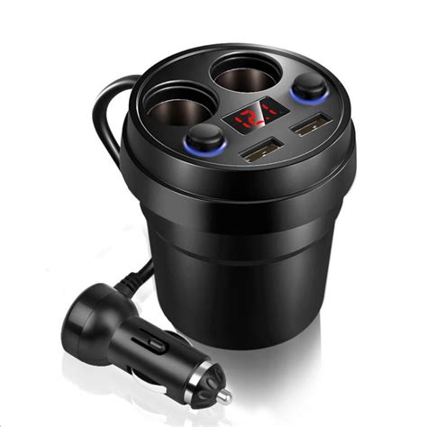 Купить Автомобильное зарядное устройство Dual USB DC/5V 3.1A Адаптер ...