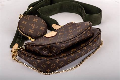 New In Box Louis Vuitton Multi Green Crossbody Pouch Bag At 1stdibs Multi Pouch Bag Multi Bag