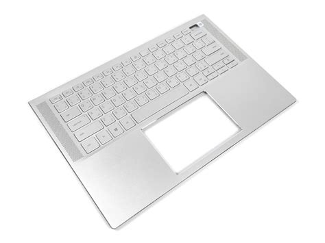 Dell K4mhc 03r6c Inspiron 7400 Palmrest And Arabic Backlit Keyboard 0k4mhc 003r6c Hd0yw