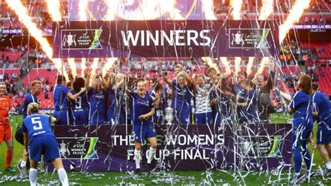 Chelsea Deliver In Front Of A Record Crowd In Womens Fa Cup Final