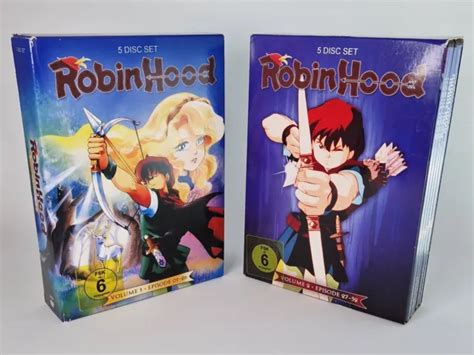 Robin Hood Anime Serie Komplett Box Vol Rarit T Ep Dvds