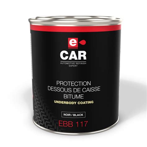 Base Bitume Antirouille ECAR Noir Pour Chassis En Pot De 1Kg